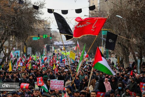 راهپیمایی روز قدس در اردبیل