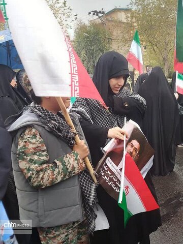 راهپیمایی پرشکوه مردم قم در روز جهانی قدس و تشییع شهداء