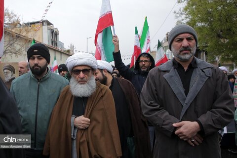 راهپیمایی پرشکوه مردم قم در روز جهانی قدس و تشییع شهداء