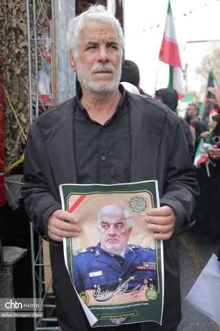 راهپیمایی پرشکوه مردم قم در روز جهانی قدس و تشییع شهداء