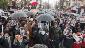 تجمع پرشور مردم درگلستان