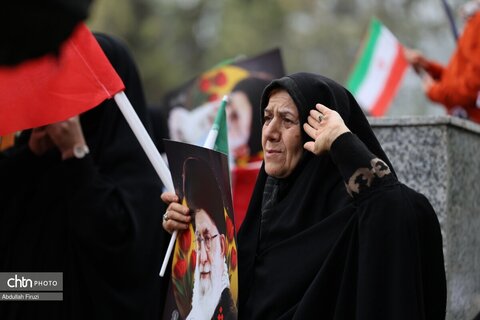 بیعت قوم لر استان فارس با رهبر