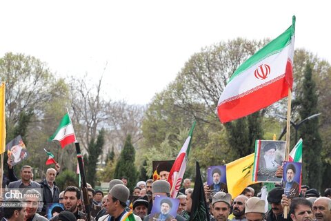 بیعت قوم لر استان فارس با رهبر