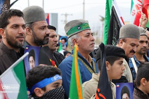 بیعت قوم لر استان فارس با رهبر