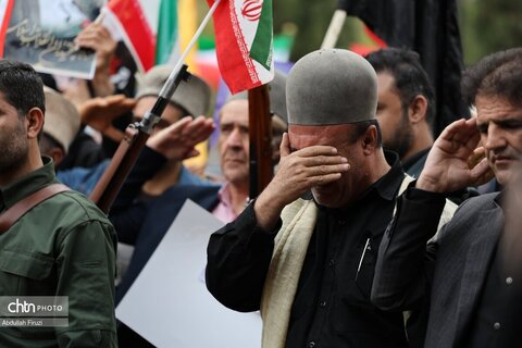 بیعت قوم لر استان فارس با رهبر