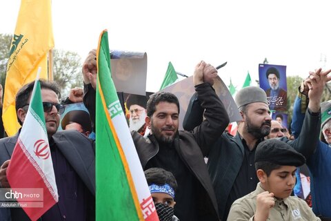 بیعت قوم لر استان فارس با رهبر