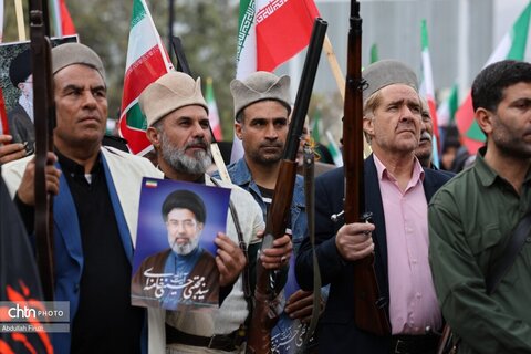 بیعت قوم لر استان فارس با رهبر