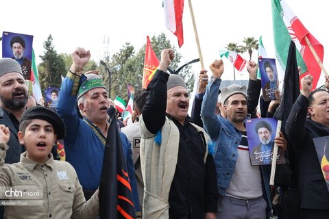 بیعت قوم لر استان فارس با رهبر