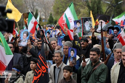 بیعت قوم لر استان فارس با رهبر