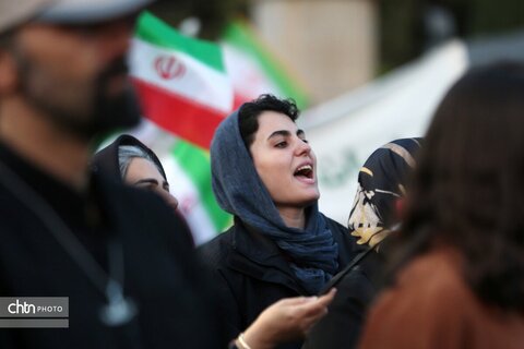 تحویل سال ۱۴۰۵در گذر حافظ شیراز