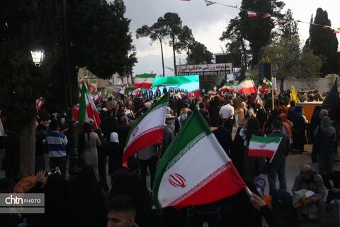 تحویل سال ۱۴۰۵در گذر حافظ شیراز