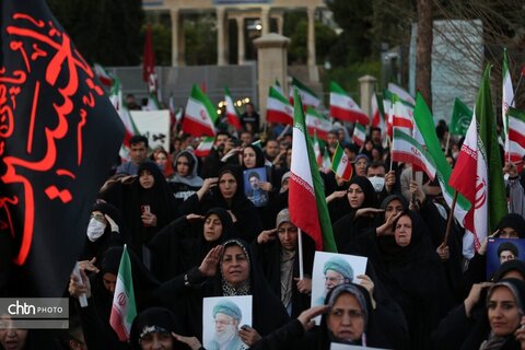 تحویل سال ۱۴۰۵در گذر حافظ شیراز