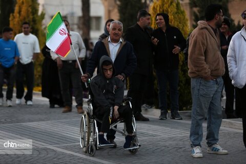 تحویل سال ۱۴۰۵در گذر حافظ شیراز