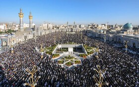 شکوه بندگی در جوار حضرت علی ابن موسی الرضا (ع)