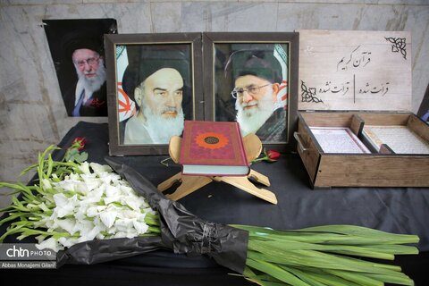 تجدید میثاق مدیرکل میراث‌فرهنگی و فعالان گردشگری و صنایع‌دستی قم با شهداء