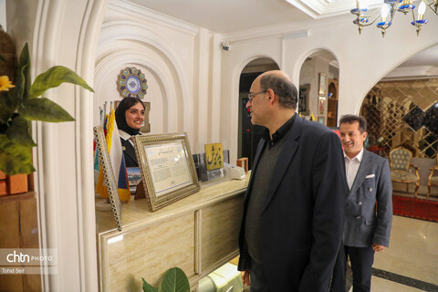 نظارت بر ارائه خدمات به مسافران نوروزی در مرکز استان اردبیل