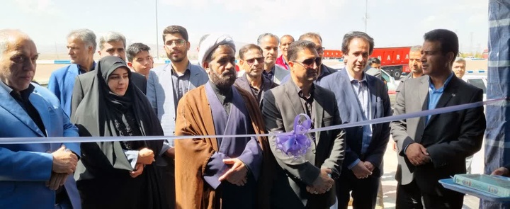 افتتاح همزمان ایستگاه‌های خدمات شهرستان قاینات