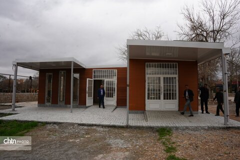 بازدید سرپرست میراث‌فرهنگی کرمانشاه از پروژه ورودی جدید معبد آناهیتا