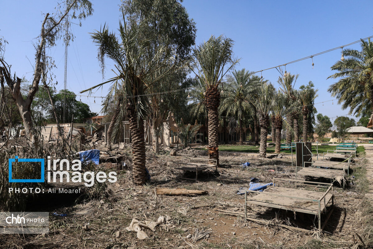 حمله موشکی دشمن متجاوز به مجموعه رفاهی گردشگری ریتاج اهواز / یک کودک بی‌گناه به شهادت رسید