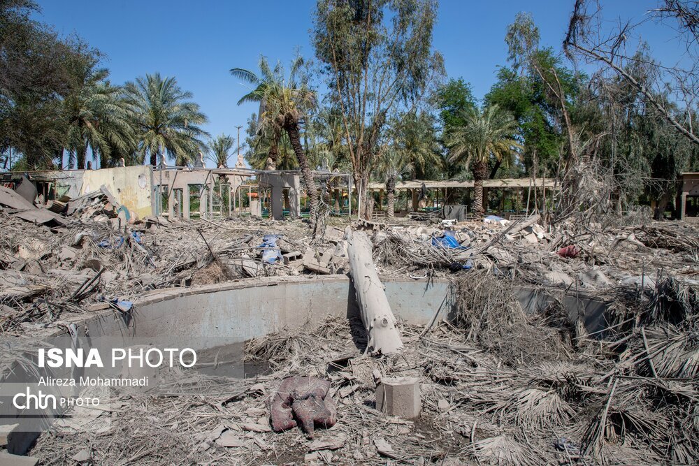 حمله موشکی دشمن متجاوز به مجموعه رفاهی گردشگری ریتاج اهواز / یک کودک بی‌گناه به شهادت رسید