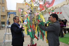 مراحل آماده‌سازی موکب «جان من، ایران من» در قم