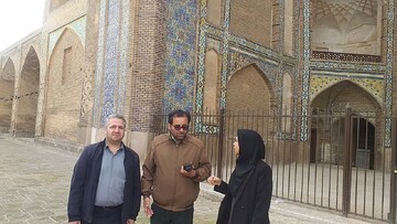 مسجد جامع عتیق قزوین میزبان گردشگران نوروزی