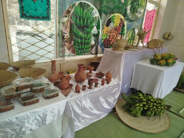 برپایی نمایشگاه صنایع‌دستی و محصولات کشاورزی نوروزی در روستای پیردان سرباز