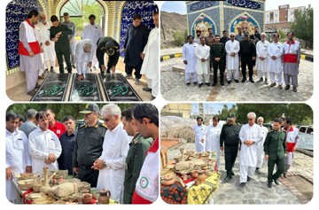 تلاش جهادی ستاد سفر شهرستان راسک برای خدمت‌رسانی به مسافران آسیب‌دیده جنگ