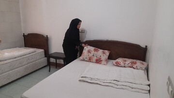 خدمات‌رسانی تاسیسات اقامتی شهرستان خدابنده در شرایط جنگی