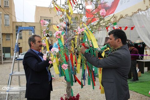 مراحل آماده‌سازی موکب «جان من، ایران من» در قم