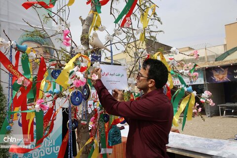 مراحل آماده‌سازی موکب «جان من، ایران من» در قم