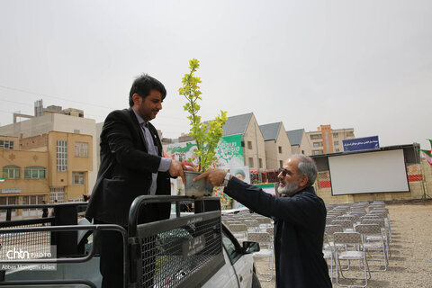 مراحل آماده‌سازی موکب «جان من، ایران من» در قم