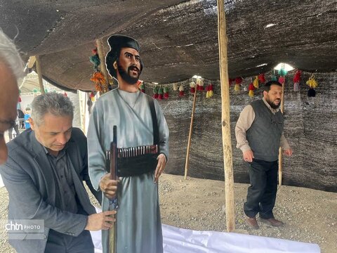 مراحل آماده‌سازی موکب «جان من، ایران من» در قم