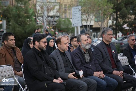 افتتاح موکب «جان من، ایران من» در قم