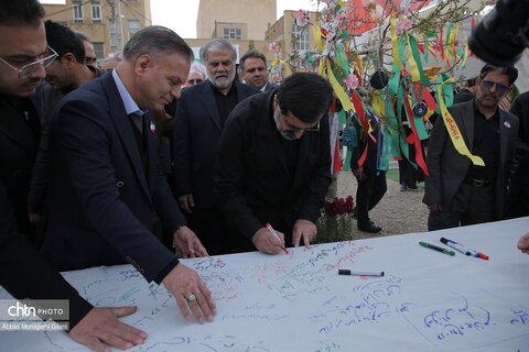 افتتاح موکب «جان من، ایران من» در قم