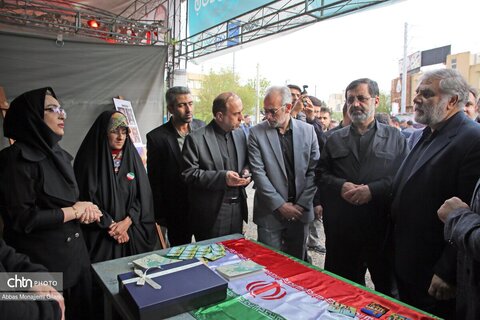 افتتاح موکب «جان من، ایران من» در قم