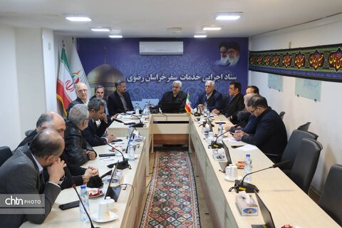 جلسه مشترک تشکل های اقامتی با فرمانده نظارت بر اماکن عمومی خراسان رضوی
