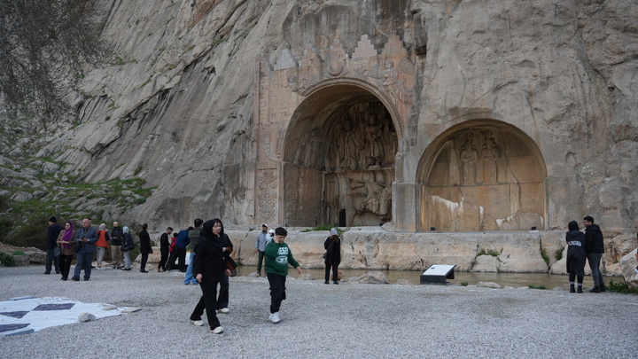 تاق‌بستان در صدر بازدیدهای نوروزی است