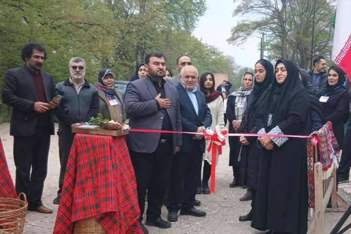 افتتاح بازارچه صنایع‌دستی در مجموعه میراث‌جهانی باغ عباس‌آباد بهشهر 