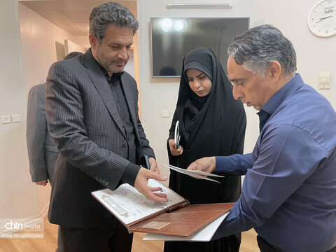 بازدید مشترک مدیرکل میراث‌فرهنگی و مدیرکل بازرسی استانداری از هتل‌های قم