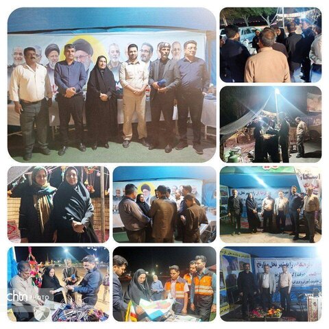 خدمات‌رسانی به مسافران نوروزی جیرفت در شرایط جنگی ادامه دارد