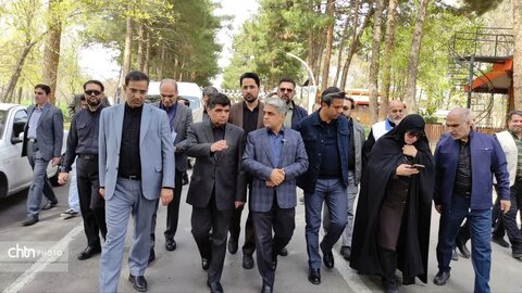 بازدیدمعاون استاندار واعضای ستاد اجرایی خدمات سفر شهرستان مشهد مقدس ازمراکز اسکان و روندخدمت رسانی به زائران