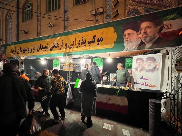 همکاری شهرداری، هیئت‌های مذهبی و کانون رضوی با ستاد خدمات سفر شهرستان قرچک