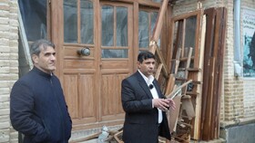 بازدید دبیرکل کمیسیون ملی یونسکو از بناهای آسیب دیده کرمانشاه در جنگ تحمیلی