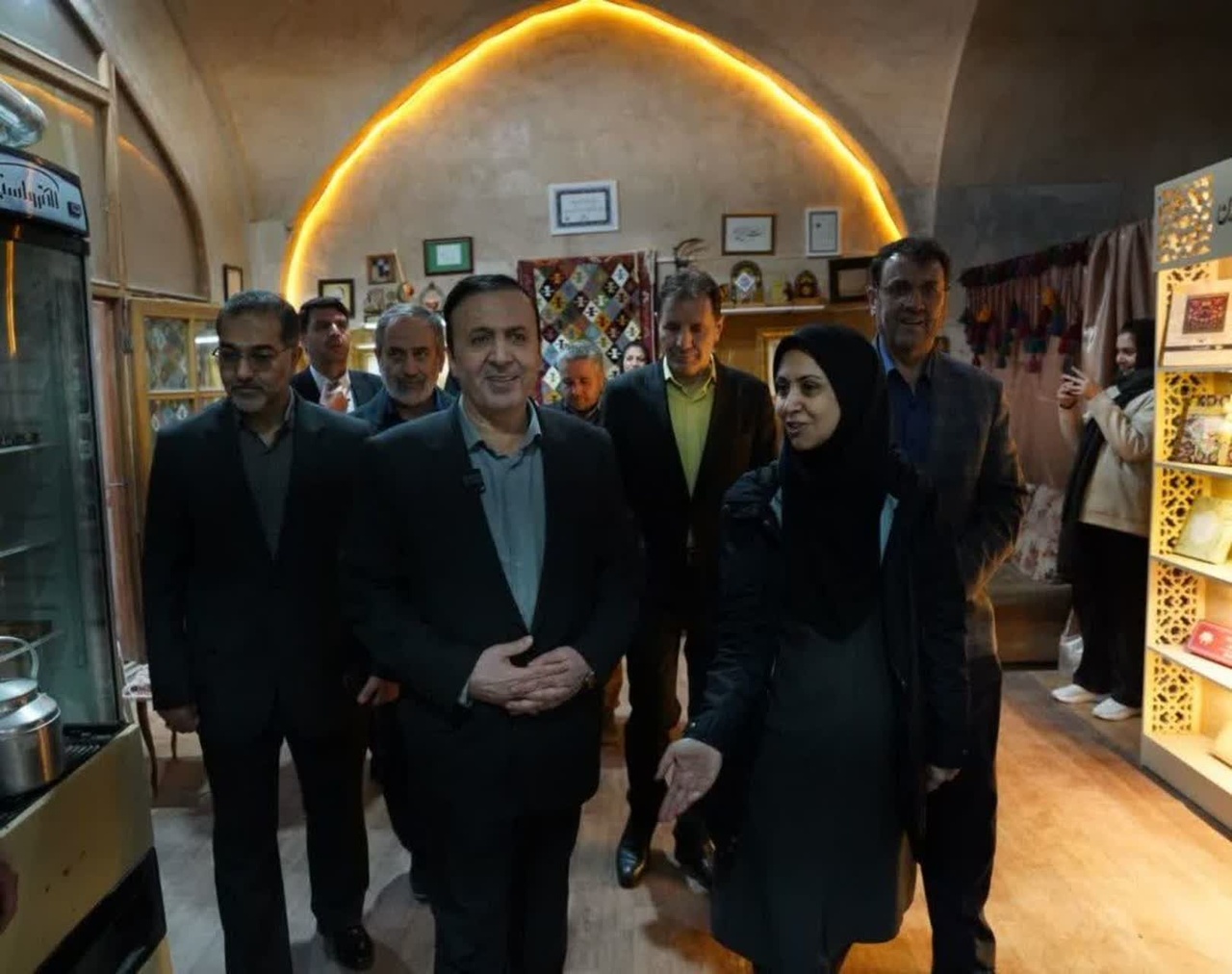 نظارت میدانی استاندار قزوین بر ستاد اجرایی خدمات سفر