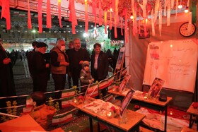 فرماندار قم از موکب «جان من، ایران من» بازدید کرد