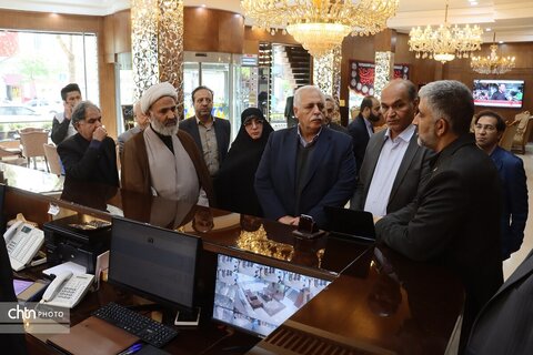 روند خدمت رسانی به زائرین مشهد الرضا(ع) در بازدیدمیدانی  رییس کمیسیون اصل نود مجلس شورای اسلامی