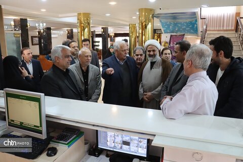 روند خدمت رسانی به زائرین مشهد الرضا(ع) در بازدیدمیدانی  رییس کمیسیون اصل نود مجلس شورای اسلامی