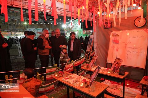 فرماندار قم از موکب «جان من، ایران من» بازدید کرد