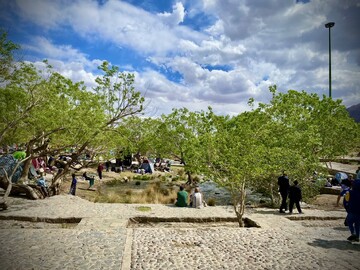 جانی دوباره در رگ‌های چشمه غربالبیز مهریز